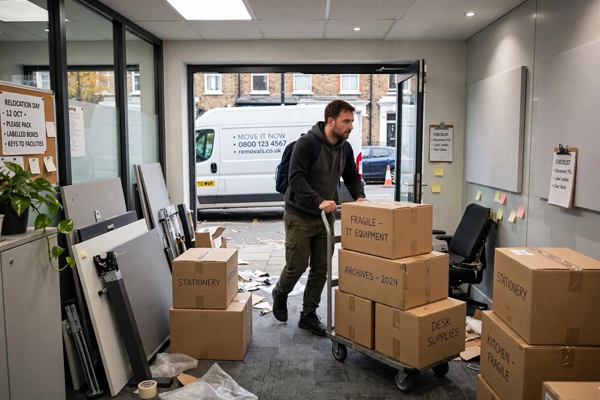 Office relocation Crewe small business moves